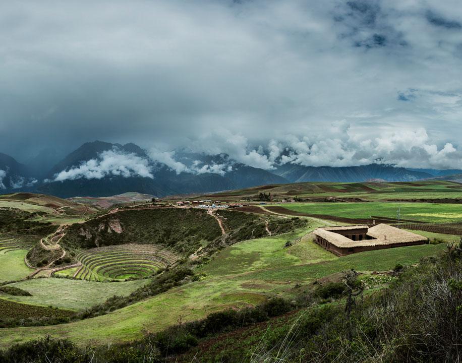 Mil Centro, a unique restaurant and research center, next to the fascinating Moray ruins.